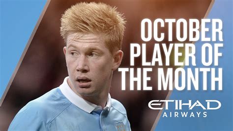 kevin de bruyne player of the month